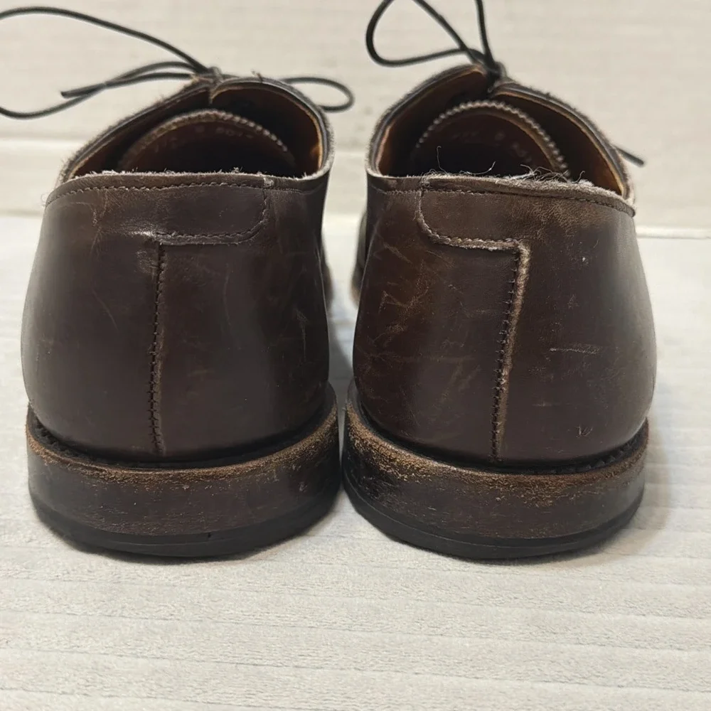 Allen Edmonds Park Avenue Cap Toe Oxford Shoes 5615 Men's Size 11.5 D Brown